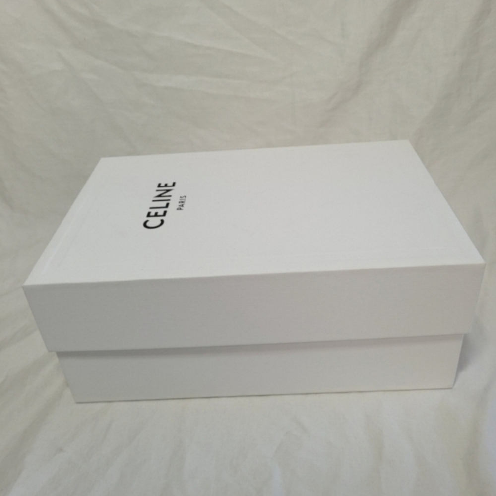 Celine Paris Gift Box Empty Shoes White Decorative Storage Organizer 12 X 8 X 5 - Picture 4 of 13
